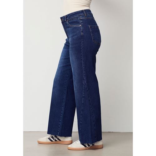 Byxor - Como Wide Jeans – Bologna Denim Wash